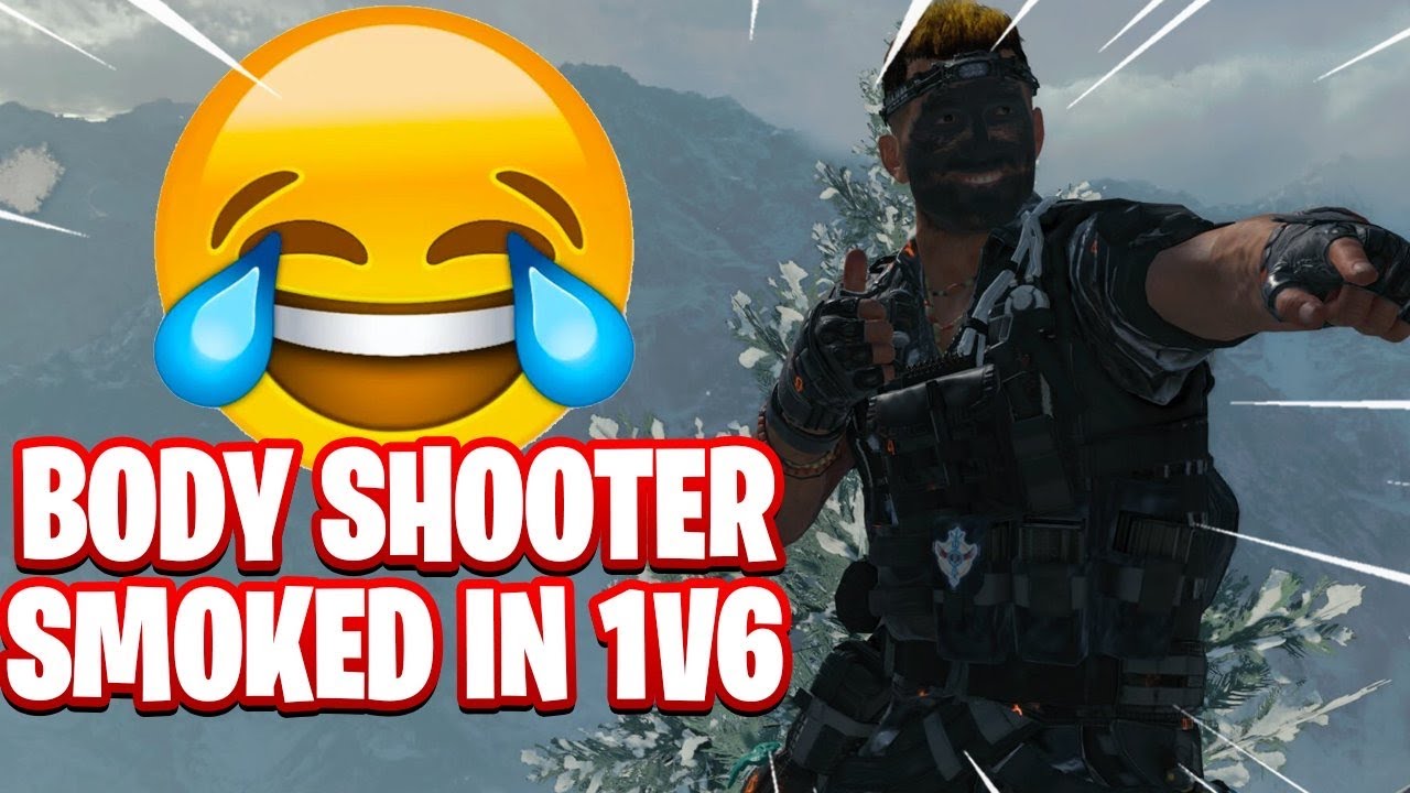 TOXIC BODY SHOOTERS get DESTROYED in a 1v6....(COD BO4)