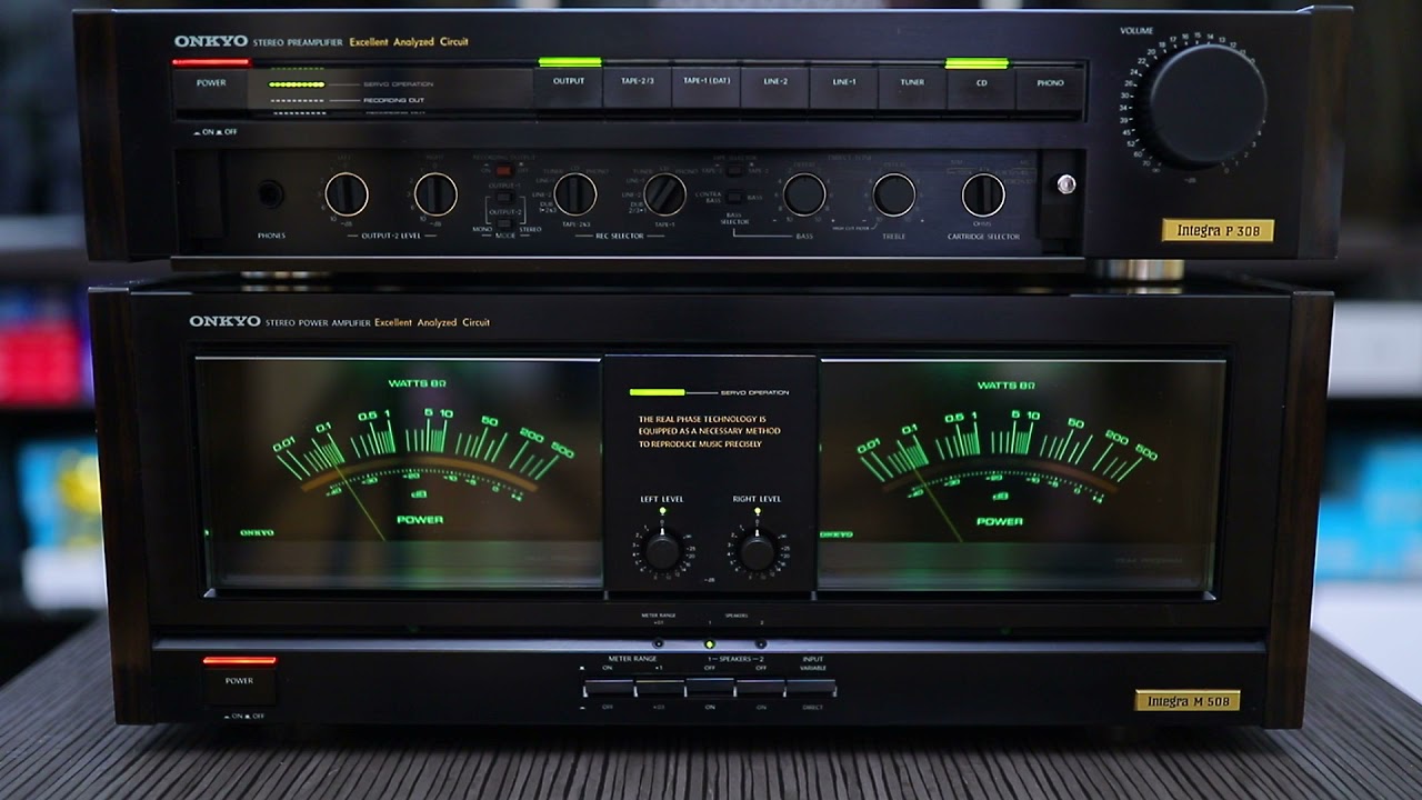 ONKYO Integra P-308 + ONKYO Integra M-508