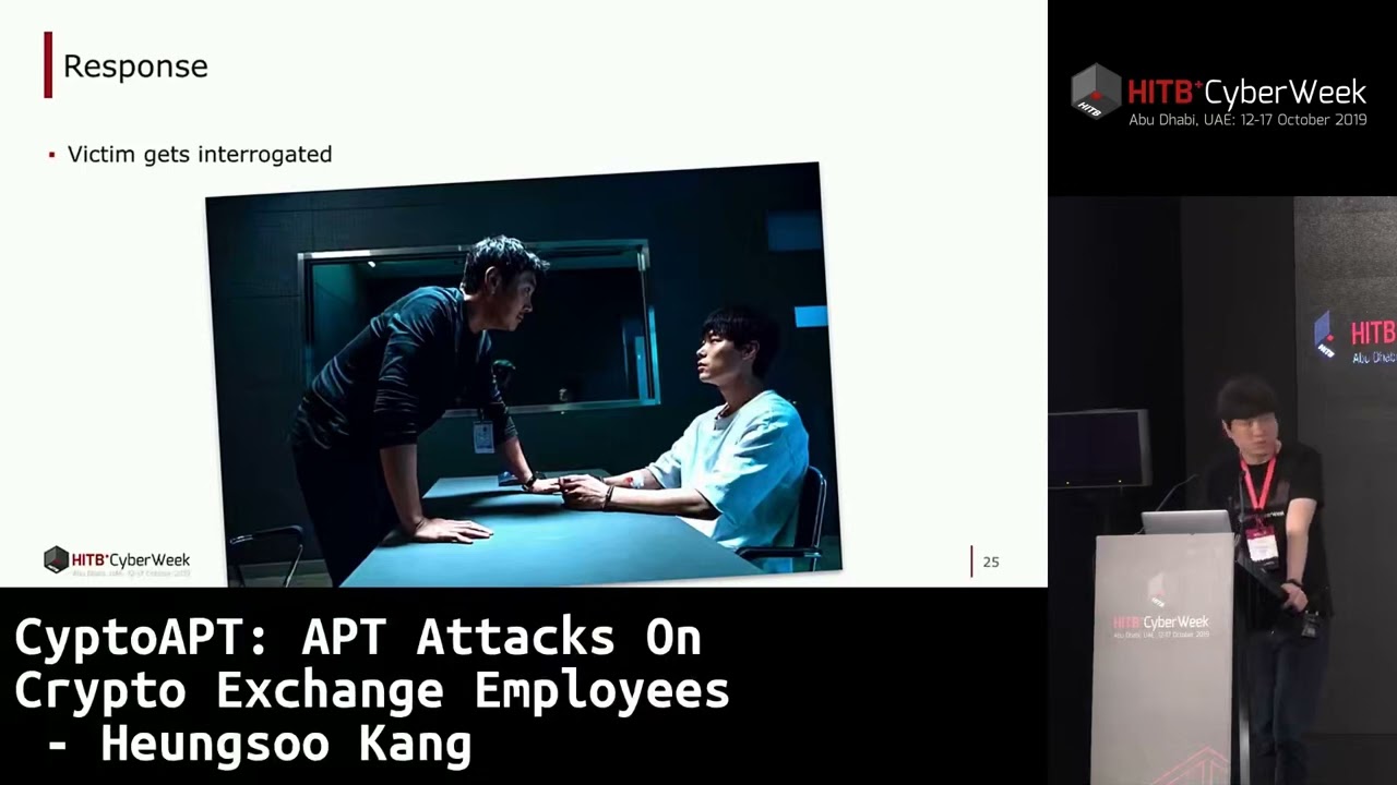 CyptoAPT APT Attacks On Crypto Exchange Employees   Heungsoo Kang