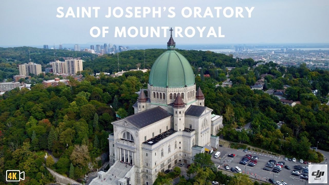 Saint Joseph's Oratory of Mount Royal, Montreal 🇨🇦 [4K Drone Video] | DJI Mini 2