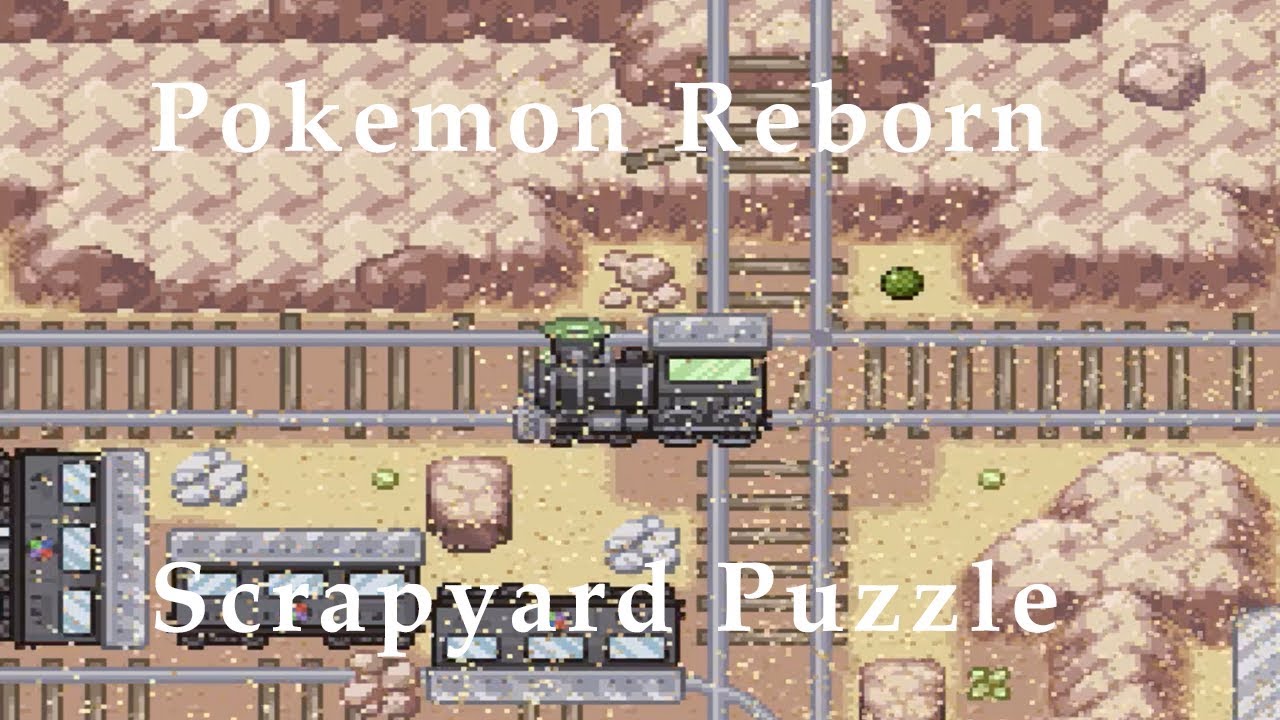 Pokemon Reborn Tourmaline Rail Scrapyard Puzzle