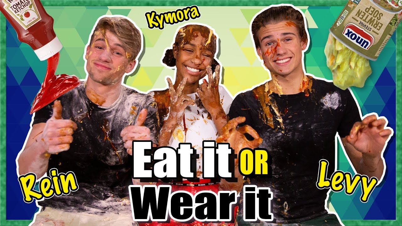 LEVY, KYMORA & REIN doen VOEDSELGEVECHT | EAT IT OR WEAR IT