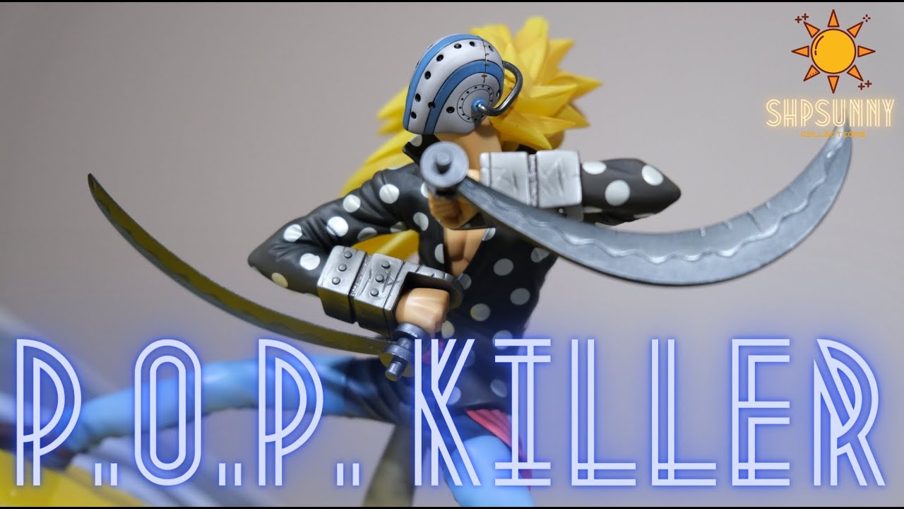 Killer - Portrait of Pirates D.X. 2012 - One Piece Figure Unboxing
