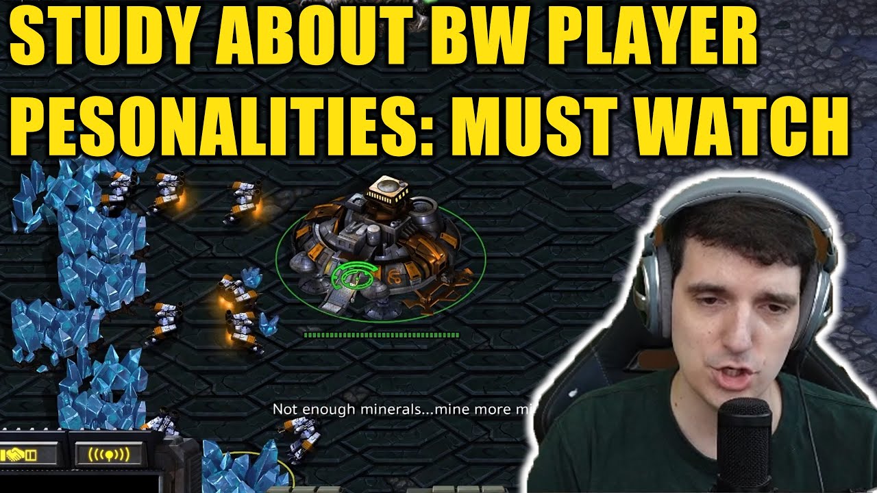 SC:BW race personality results - Artosis Clips - Starcraft: Remastered Broodwar