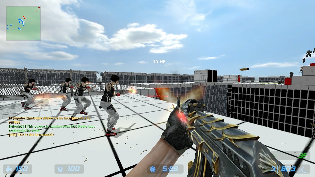 Counter-Strike: Source - Zombie Escape Mod - Map: ze_mirrors_edge_reborn_v4_2