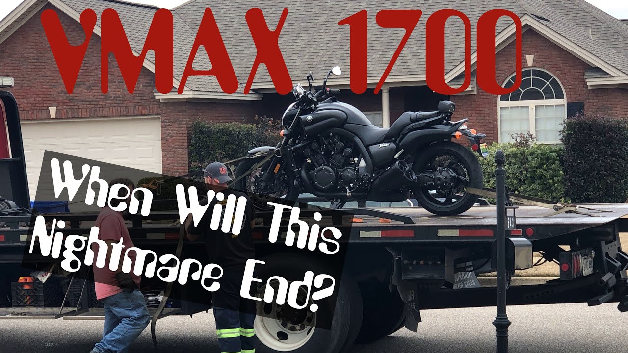 Yamaha VMAX 1700 | Flat Tire Started a Chain Reaction of Problems