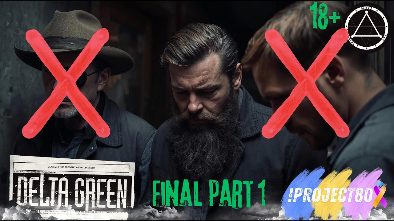 The Final Adventure in Delta Green With Friends 18+🧟‍♂️