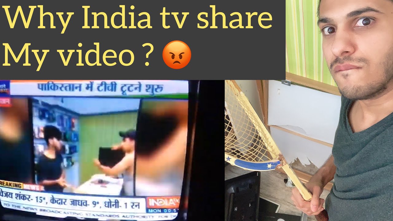 Why I broke My Tv Yesterday ? Pakistan vs India 2019