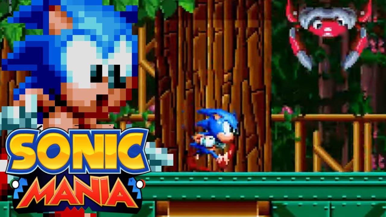 Wooded Metropolis Zone in Sonic Mania