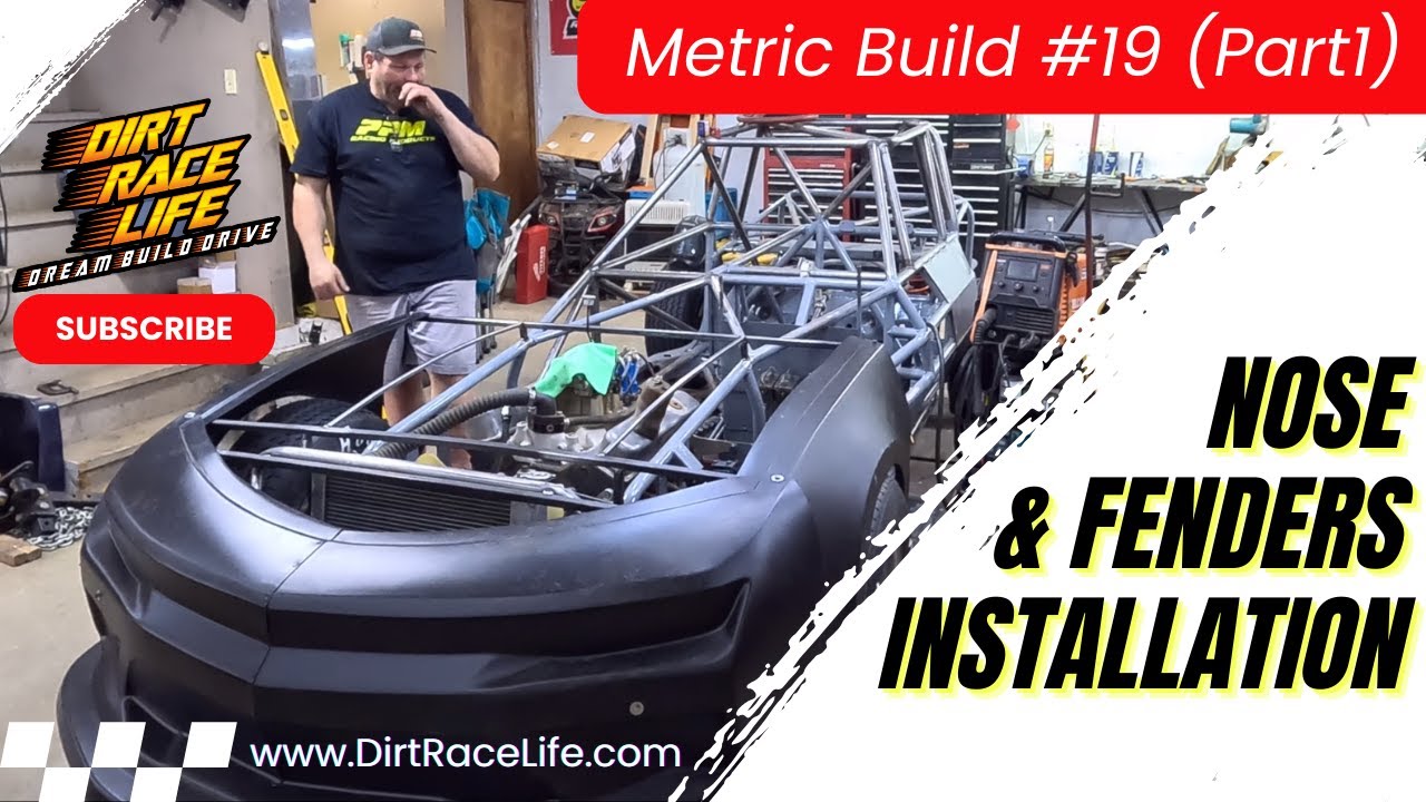 Installing a Dominator Nose with Removable Fenders on the Street Stock Race Car was the Right Move!