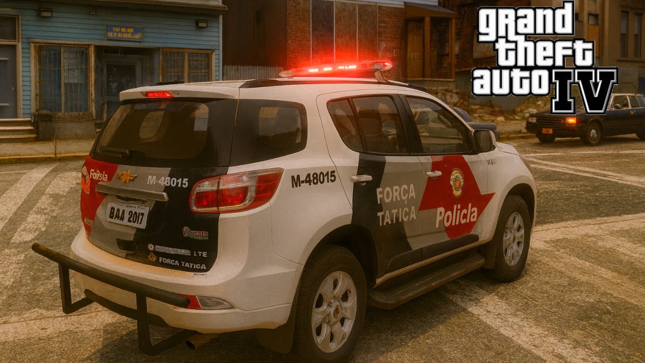 GTA 4 POLICIA🟡PMESP - FORÇA TÁTICA  em AÇÃO