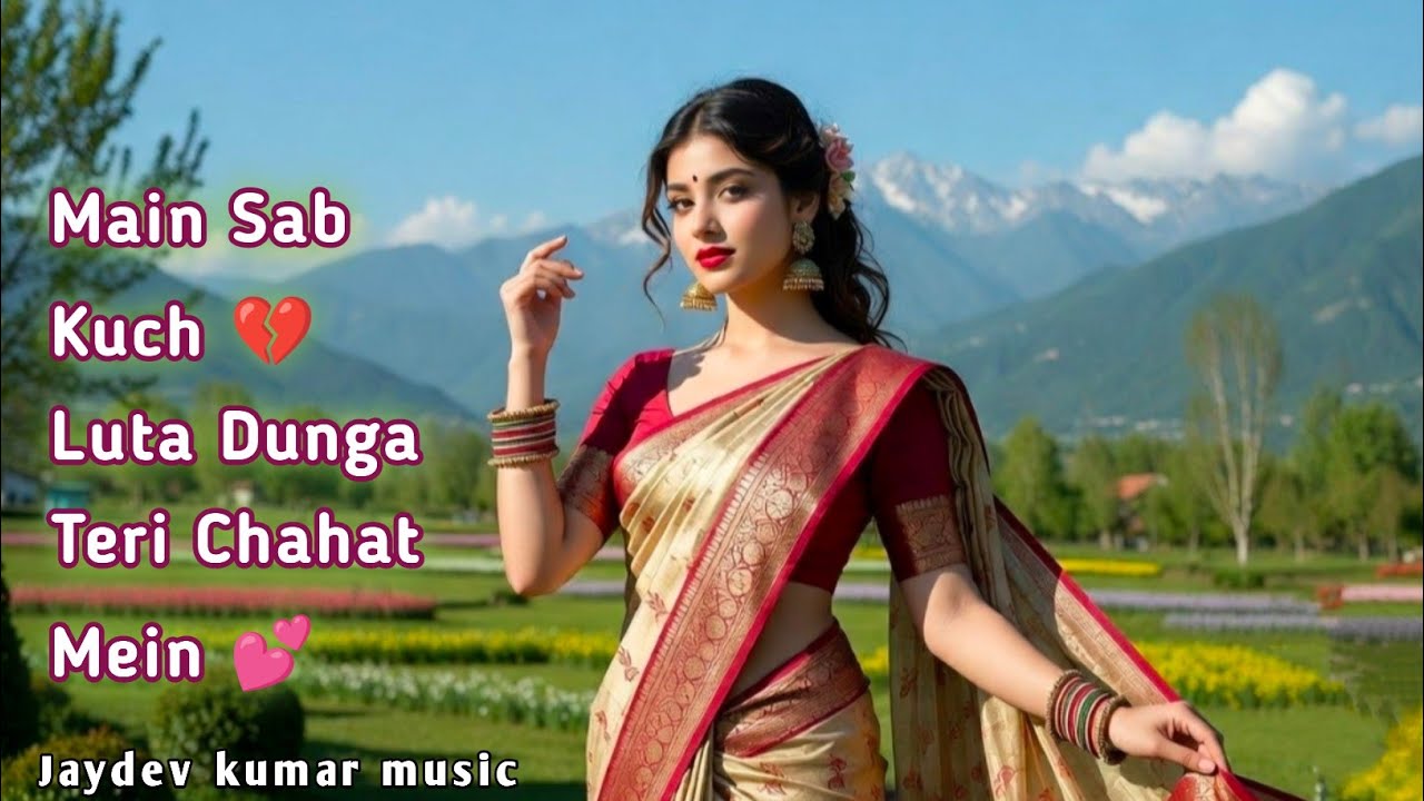 Main sab kuch 💕 luta dunga teri chahat mein 💔 90s bollywood style Heart Touching old Hindi Song