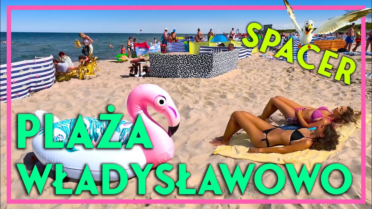 Spacer po plaży we Władysławowie🏖 Lato 2024☀️ #władysławowo #władek  #bałtyk #wakacje2024 #morze