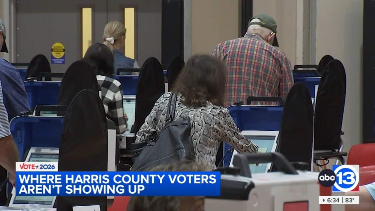 Harris County early voting sets records, but most haven't voted