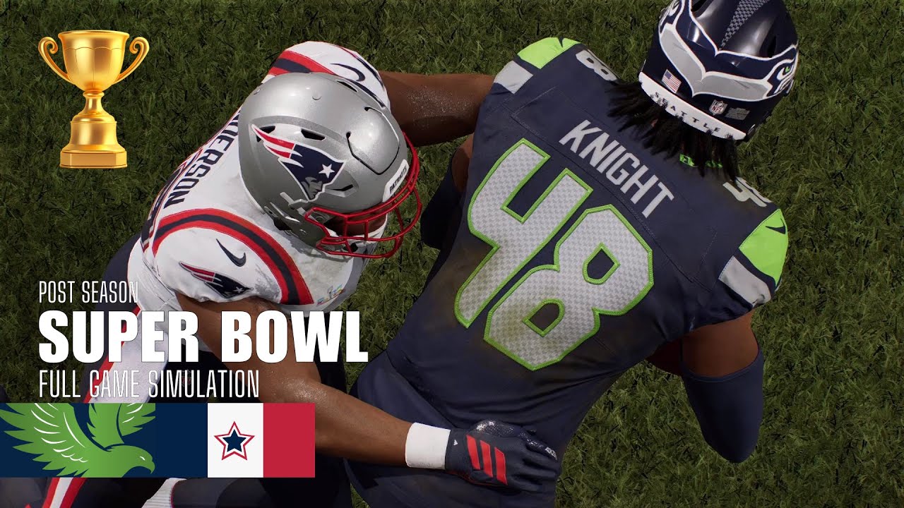Seahawks vs. Patriots | 2025 Season Super Bowl | Madden NFL 26 Simulation