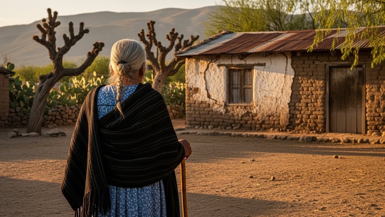 Nadie quería la vieja cabaña… hasta que la viuda, en la Navidad, encontró a sus pies cinco millones