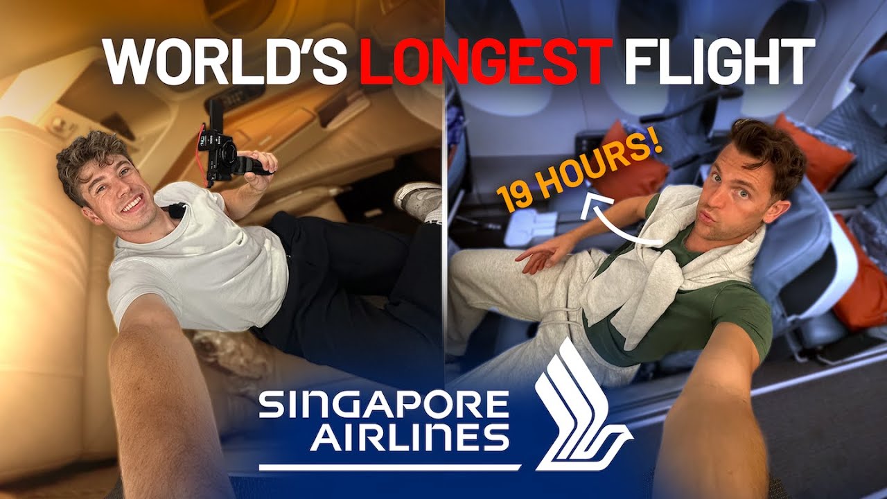 How We Survived the World’s Longest Flight | 19 Hours on Singapore Airlines