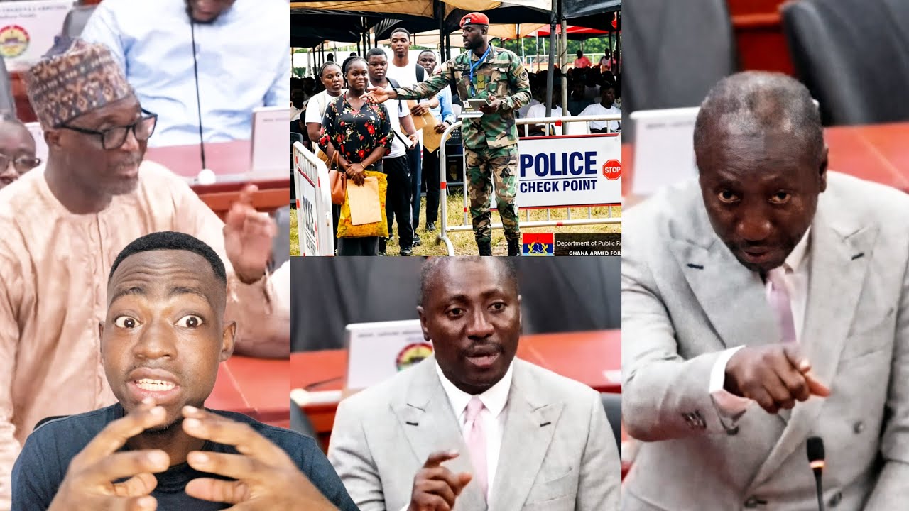 First time Afenyo Markin has spoken well as almost all security recruitments applicants fail Aptitud