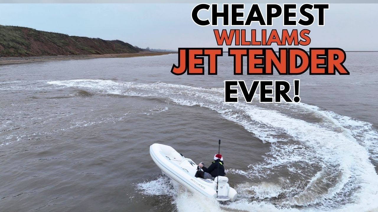 The Cheapest Williams Jet Tender In The World - But It Needs Work!!
