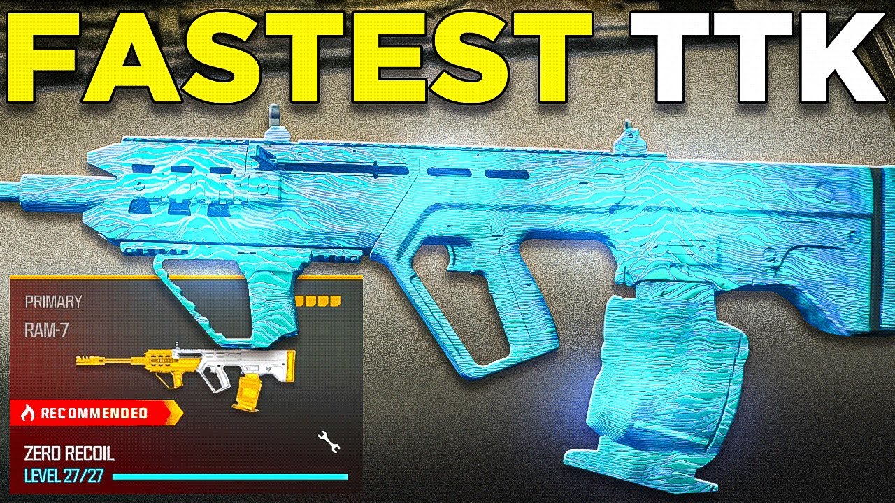*NEW* FASTEST KILLING AR in Warzone! (RAM-7)