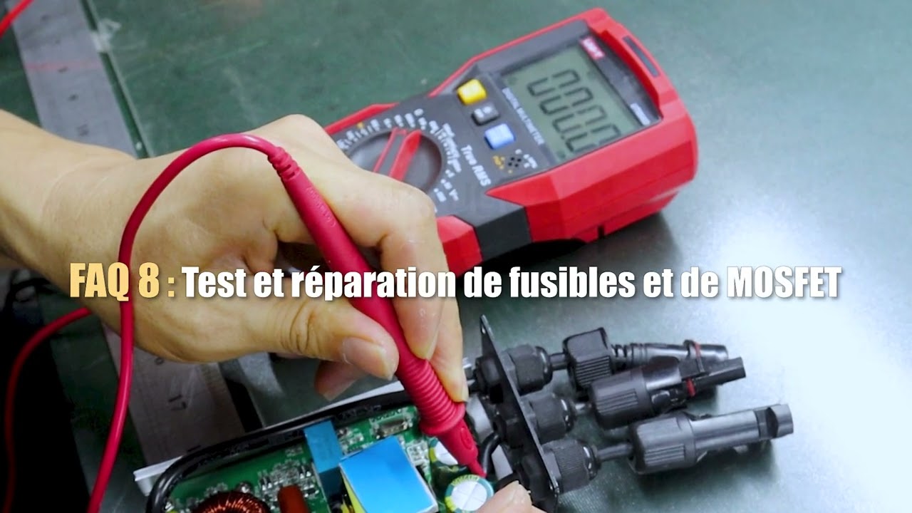 Méthode de traitement des pannes du micro-onduleur | Guide rapide et aperçu des menus