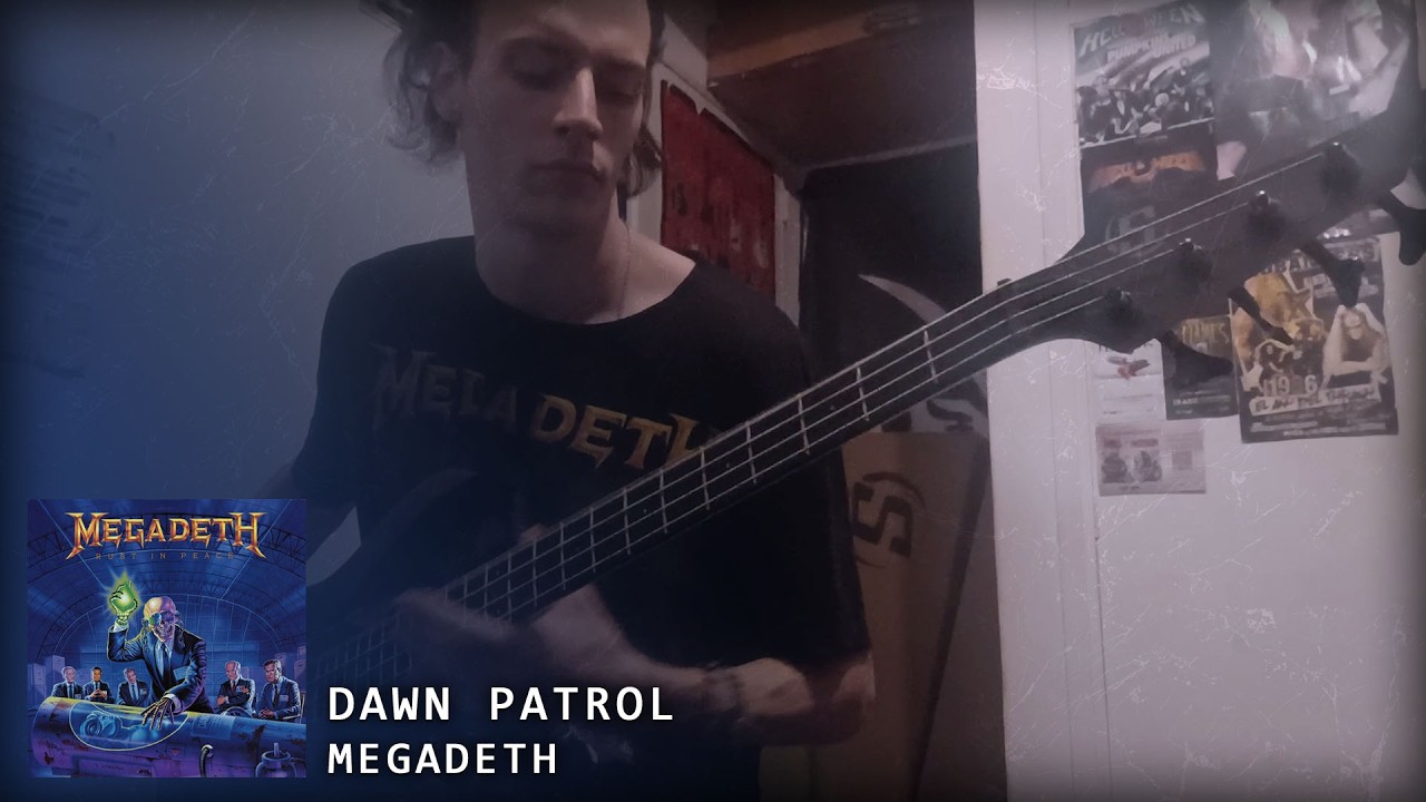 Megadeth - Dawn Patrol (Bass Cover)
