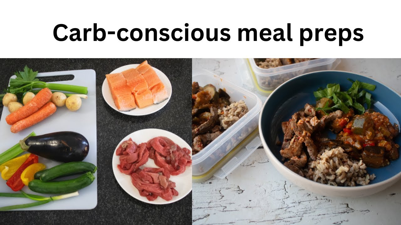 Meal Preps||Carb Conscious #salmon #kitchen #cooking #beefrecipe