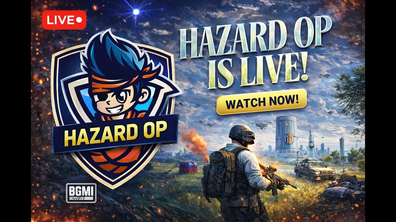 BGMI Live 🔴 | Normal Gameplay + Facecam | 60 FPS  | New HAZARD