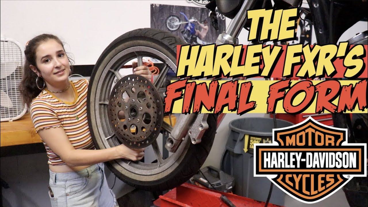 The Harley FXR's FINAL FORM | Suspension Upgrades