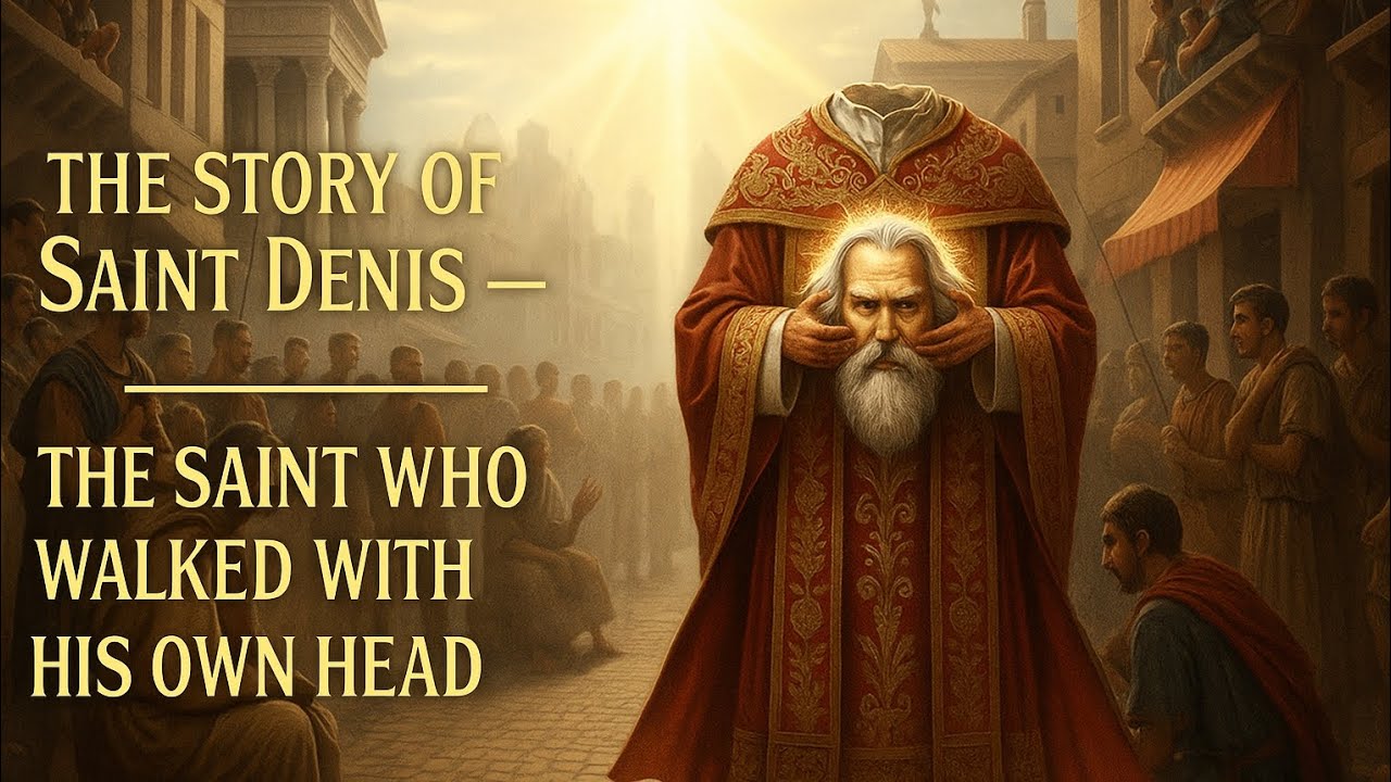 Saint Denis: The Bishop Who Walked After Being Beheaded | The Miracle That Shook the Roman Empire.