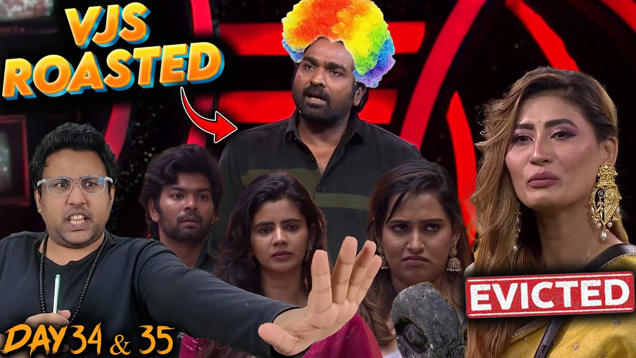 VJS ROASTED🔥 | Bigg Boss 8 Tamil (Day 34 & 35) | Ramstk Family