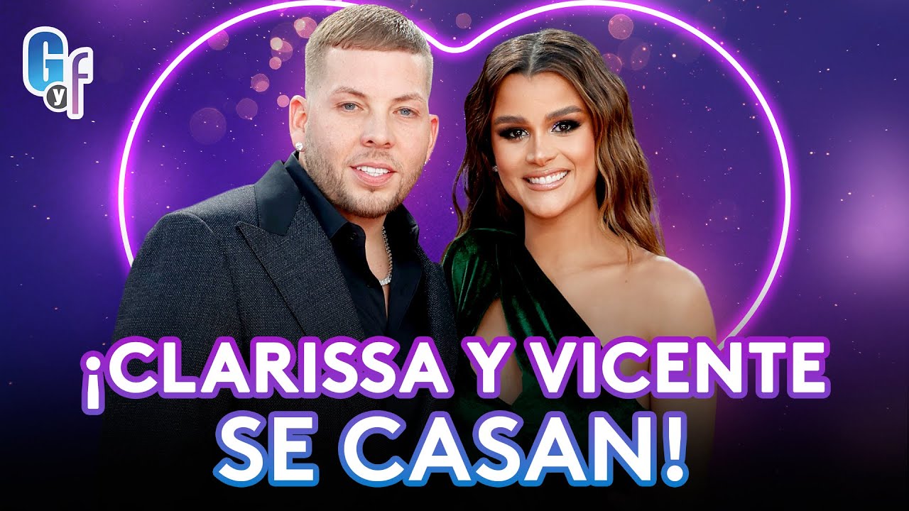 ¡Clarissa Molina se casa con Vicente Saavedra! Así lo anunció en El Gordo y La Flaca