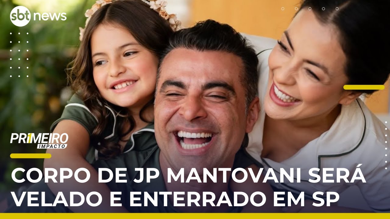 Lí Marttins, esposa de JP Mantovani, chega ao velório do modelo em São Paulo | #PrimeiroImpacto