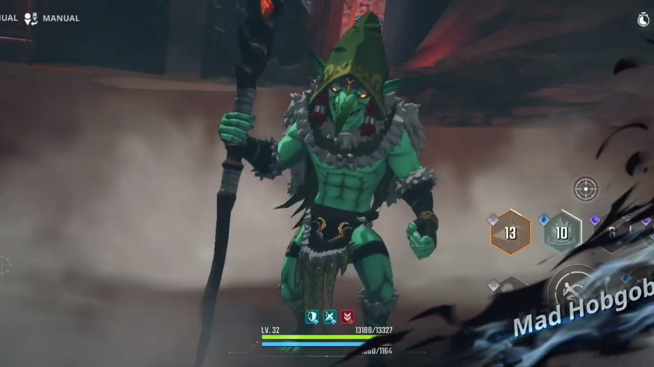 Sung jinwoo fight Mad hobgoblin 