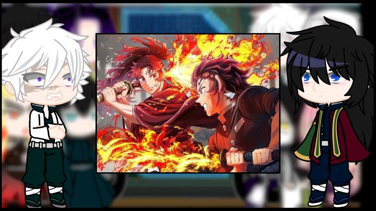 Hashira's react to TANJIRO + YORICHII | Demon Slayer