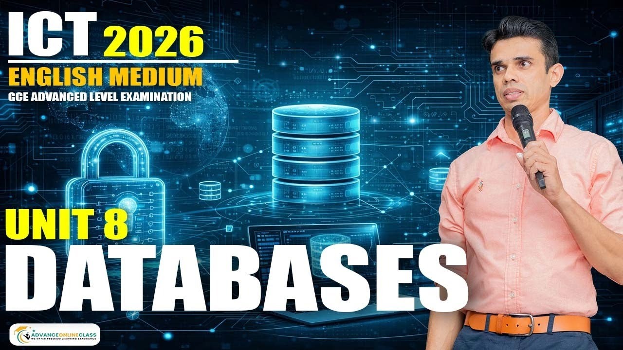 AL ICT 2026 | NEW CHAPTER STARTS – Database Systems (Chapter -08)