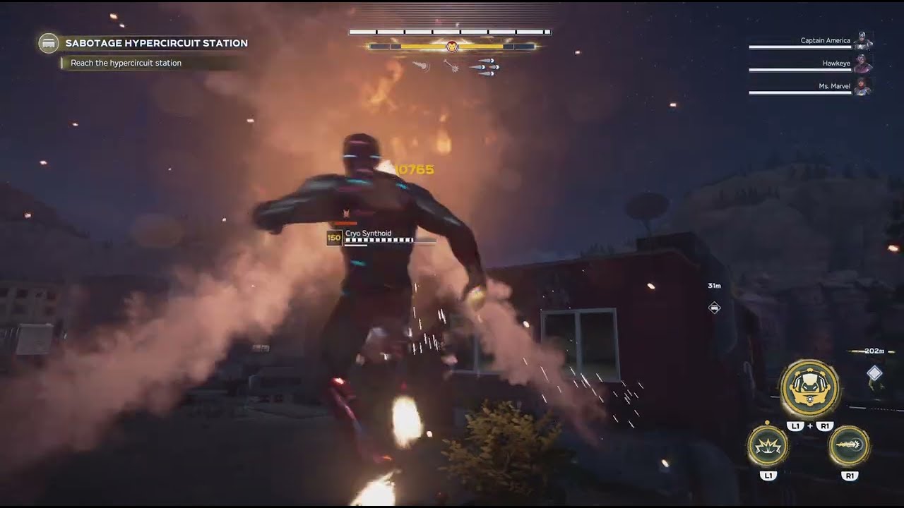 Marvel's Avengers, Hacking the Aim servers.