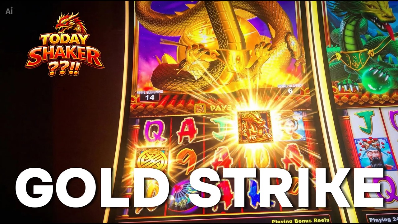 TODAY SHAKER ?!! MAX BET $20 GOLD DRAGON STRIKE $3,992 ON Triple Fortune Dragon Twin 🐉