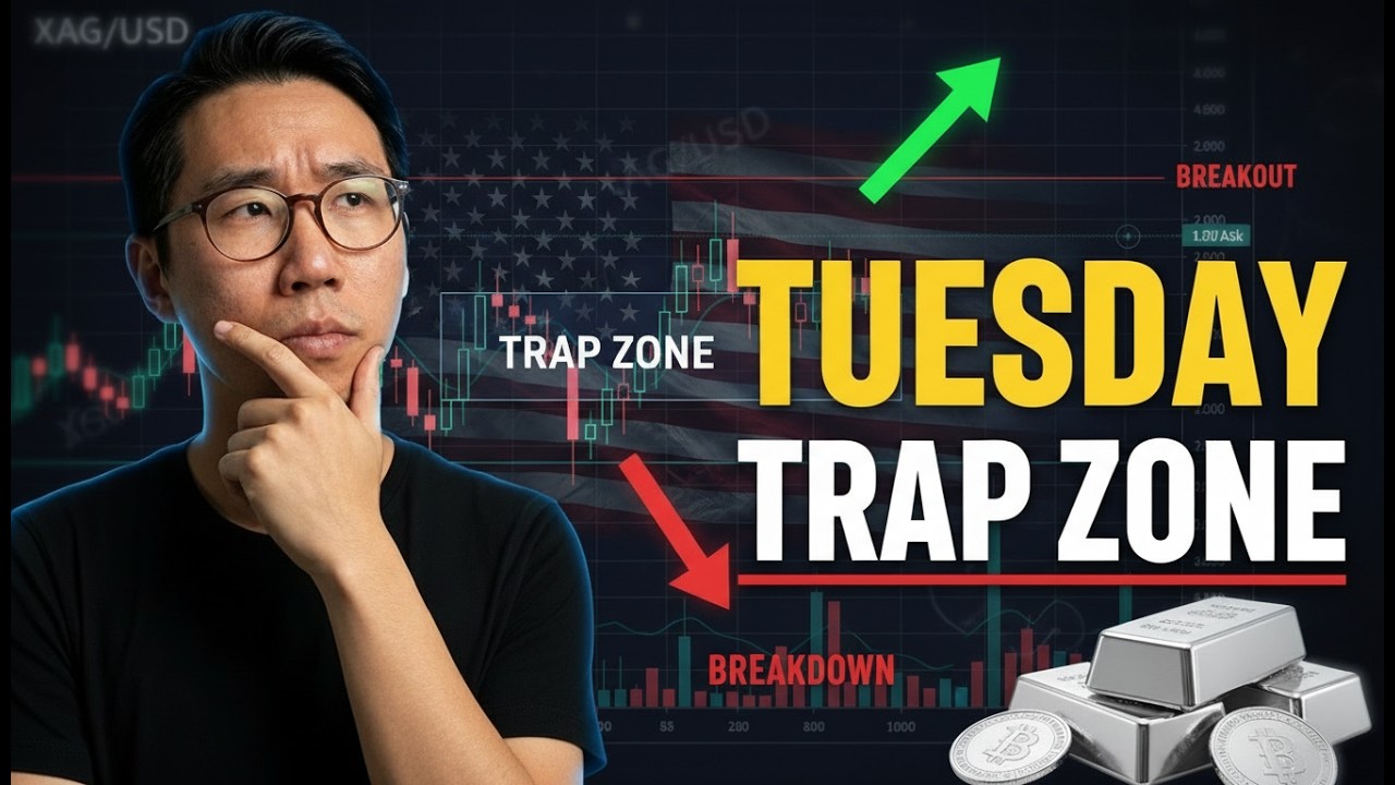 Silver Tuesday Open: The “Trap Zone” Is Here — Breakout or Breakdown? (Levels)