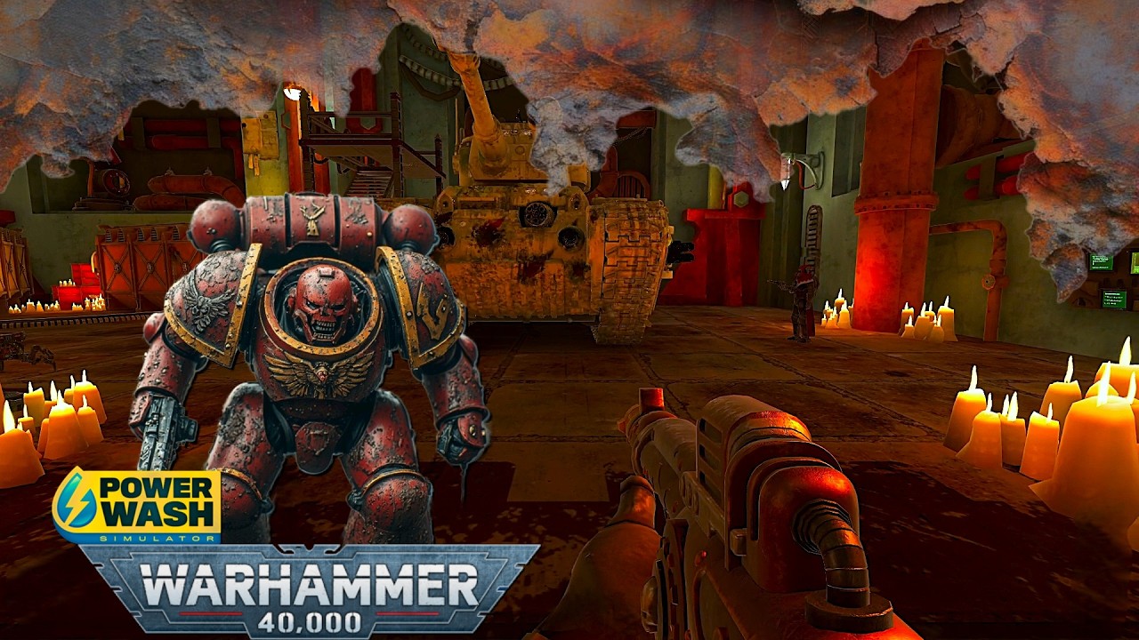 Мойка под давлением: симулятор |Вархаммер 40000|