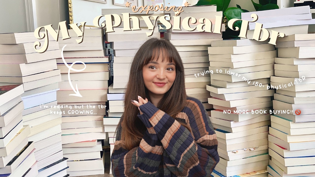 showing you EVERY SINGLE BOOK on my physical tbr&hellip; ☠️