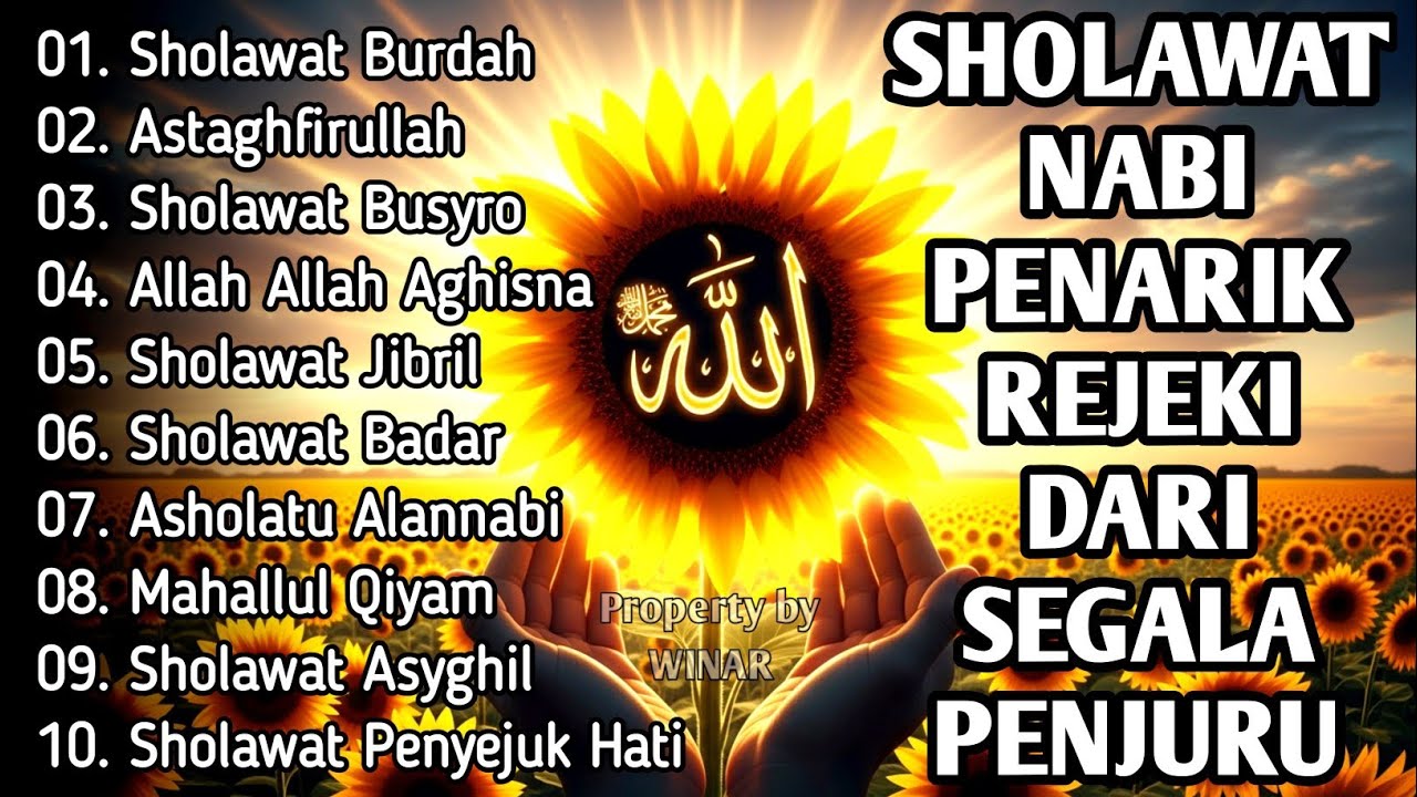 SHOLAWAT JIBRIL PEMBUKA PINTU REZEKI, Astaghfirullah||SHOLAWAT NABI MERDU Terbaru 2026