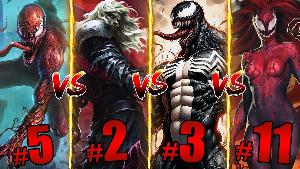 Who's the Most Powerful Symbiote in Marvel? | Ranking Every Symbiote From WEAKEST to STRONGEST!