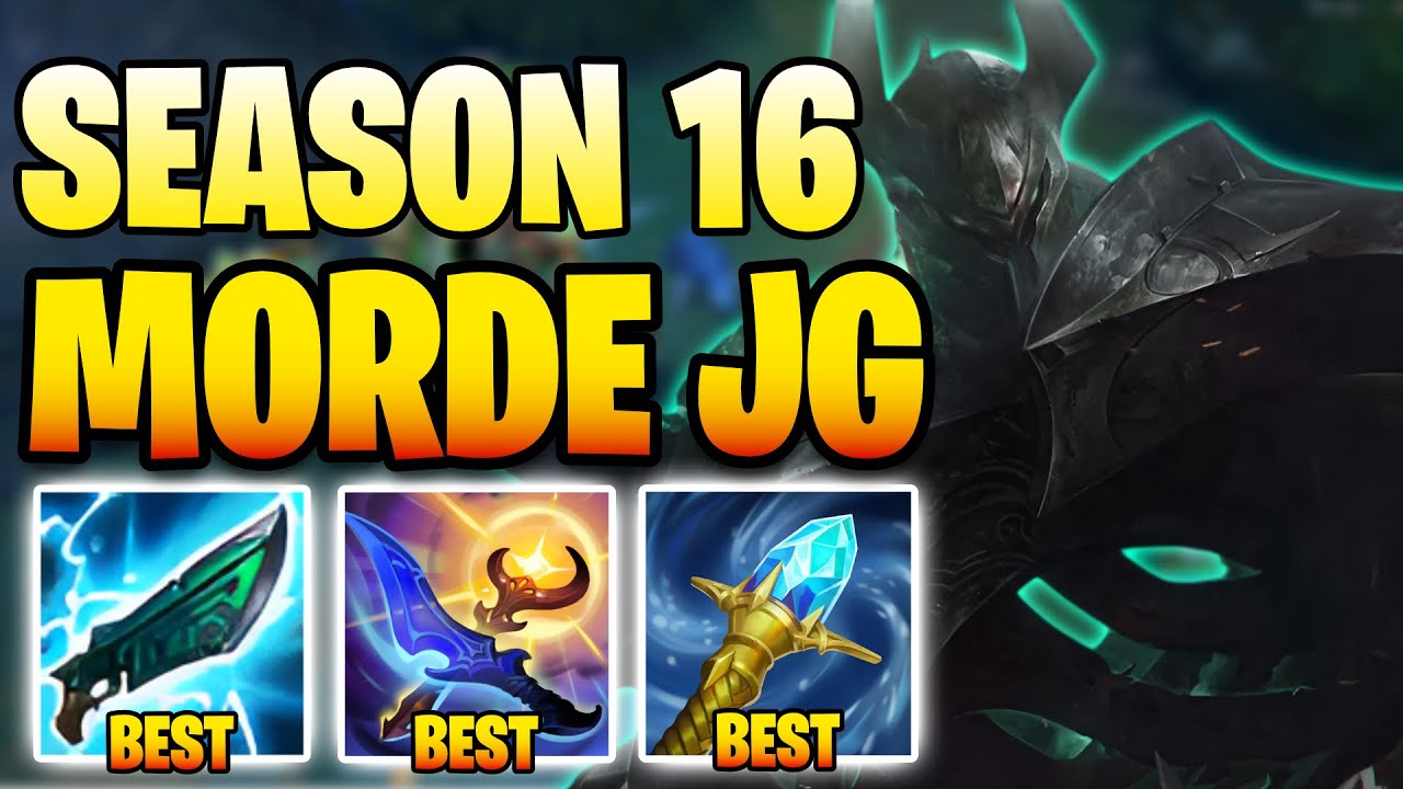 MORDEKAISER JUNGLA ESTA ROTISIMO CON LOS NUEVOS ITEM | SEASON 16