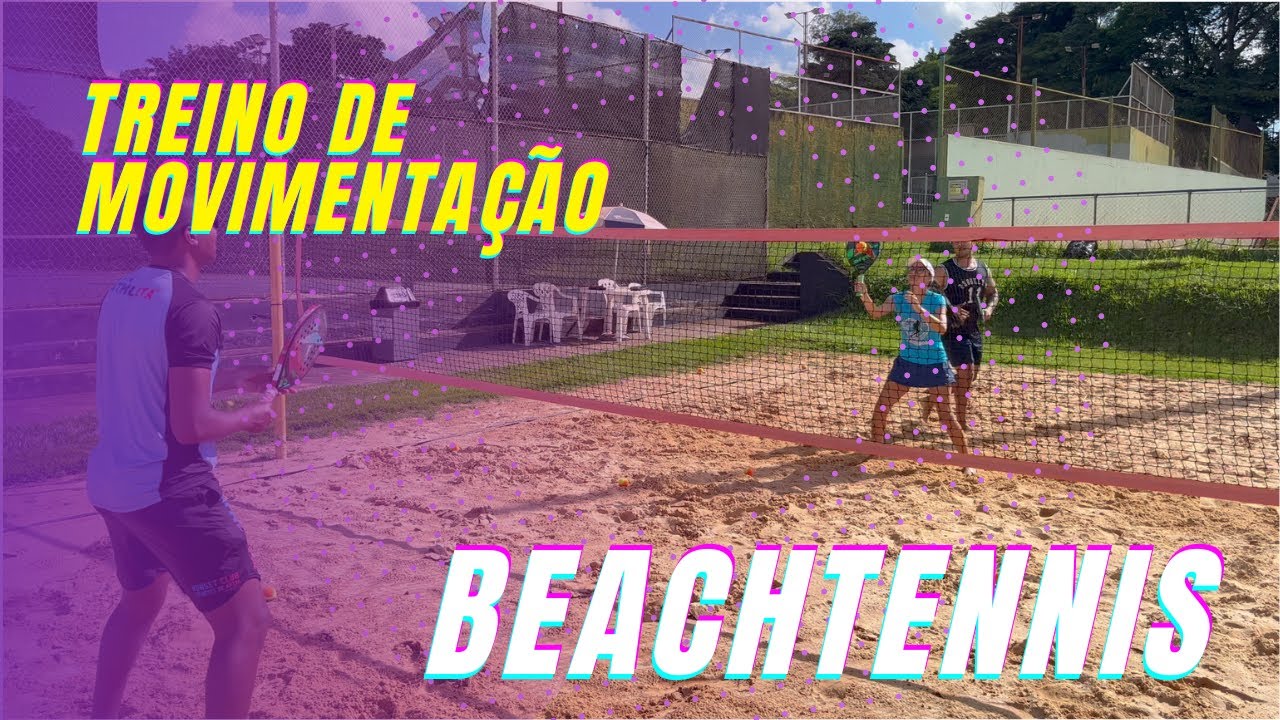 Treino de Movimentação no Beach Tennis | AULA DE BEACH TENNIS | Drils Para Beach Tennis