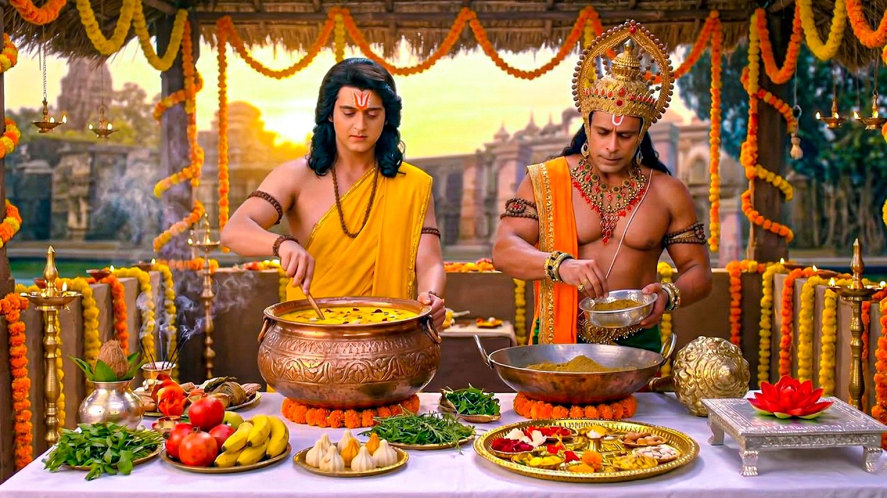 दिव्य भंडारे की तैयारी: राम और हनुमान जी का अनोखा रूप ! | श्रीमद् रामायण | New Episode 2026