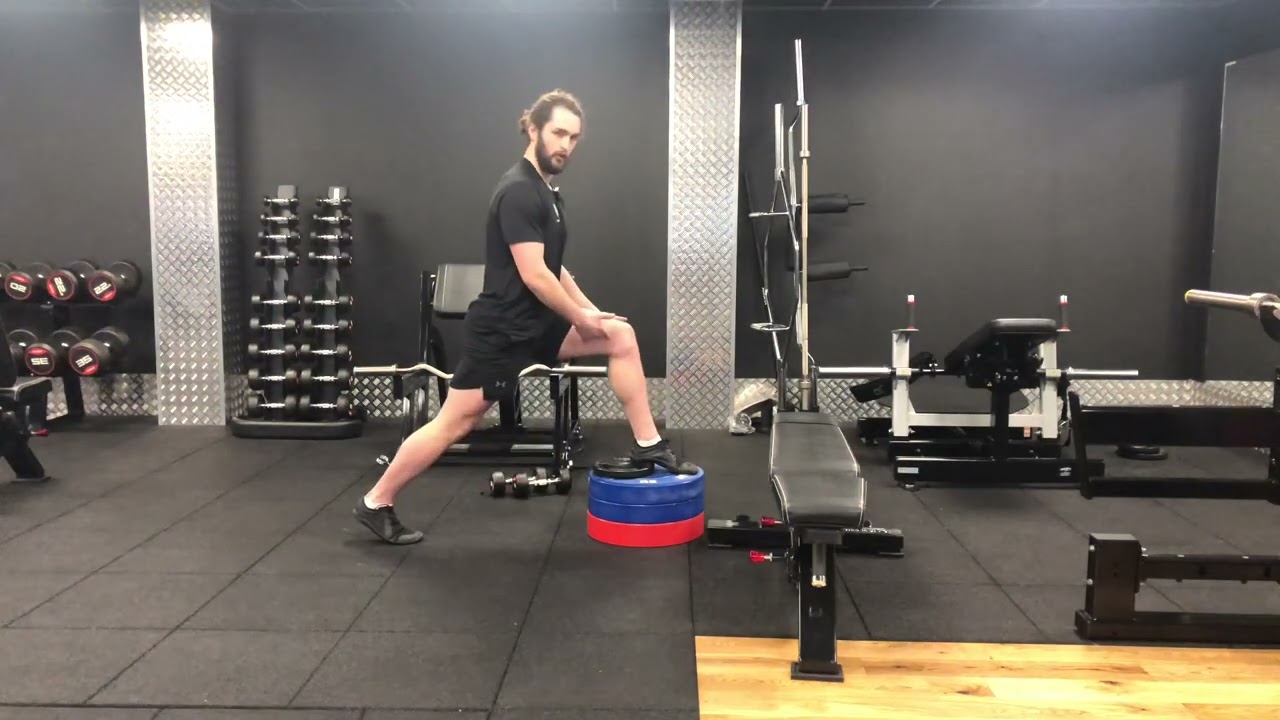 ATG split squat - regression to progression
