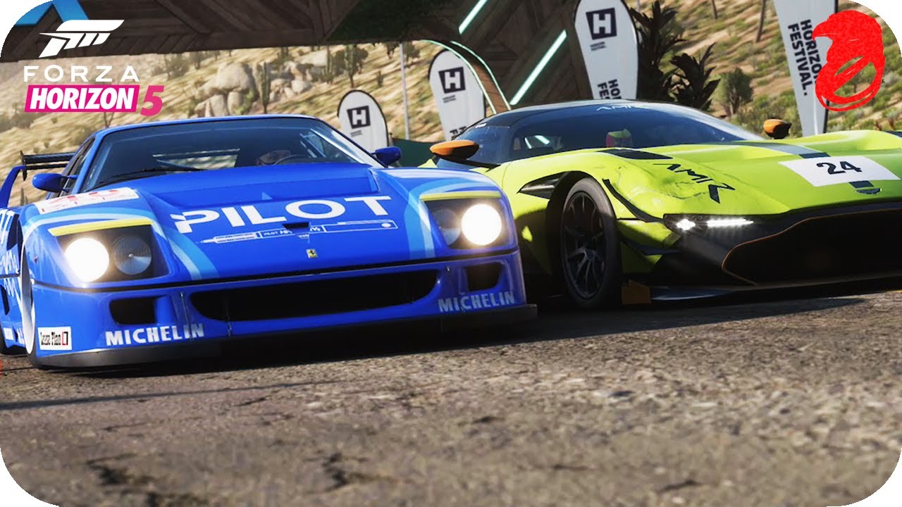 FH5: EL FERRARI F40 COMPETIZIONE EN LA PANAMERICANA POR PRIMERA VEZ!! *sufro mucho* Flowstreet
