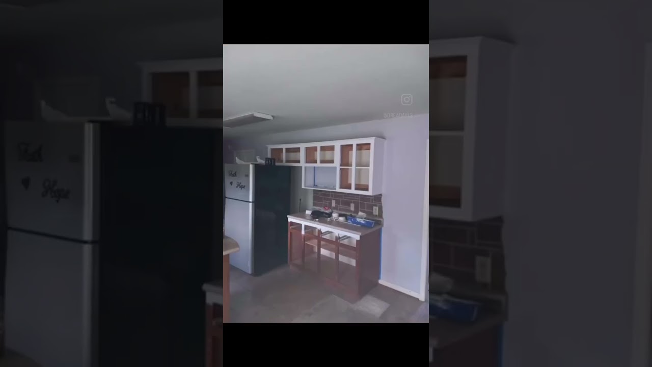 Throwback Thursday: Kitchen Remodel in Our Old Home | DIY Home Renovation #fyp #diy #kitchen