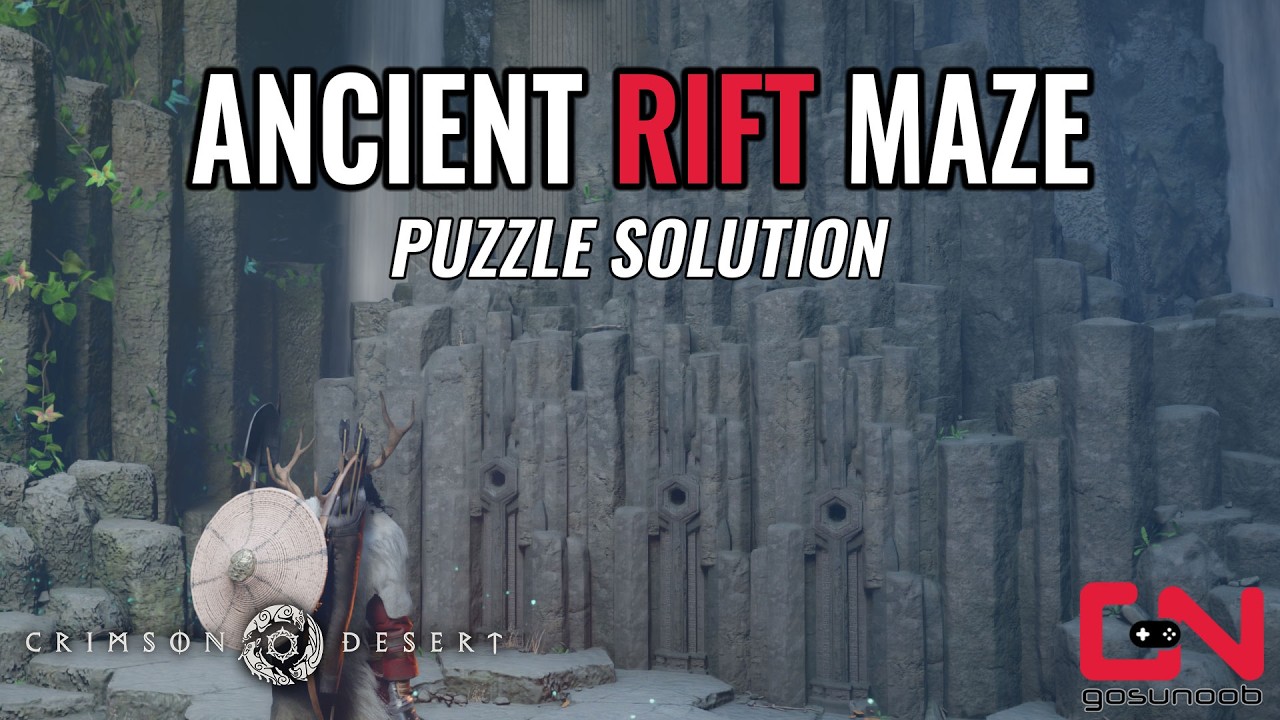 Crimson Desert Ancient Rift Maze Puzzle Solution